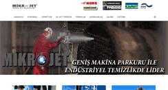 Desktop Screenshot of mikrojet.com.tr